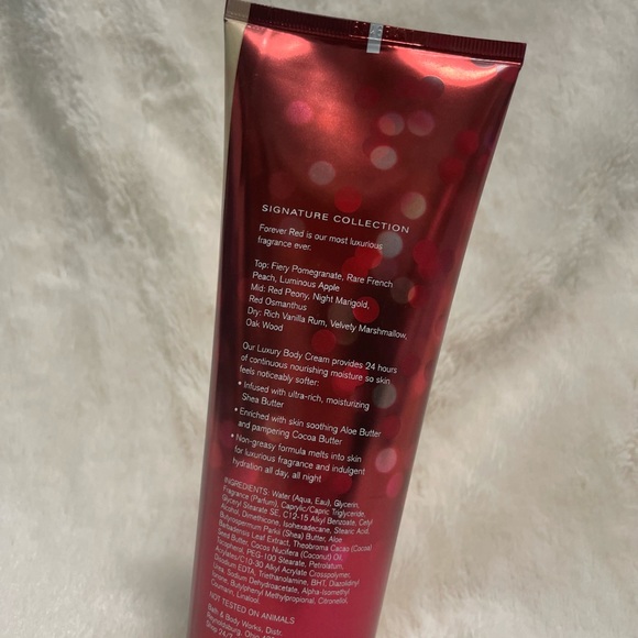 NWT Red Forever Luxury Body Cream - Picture 3 of 3